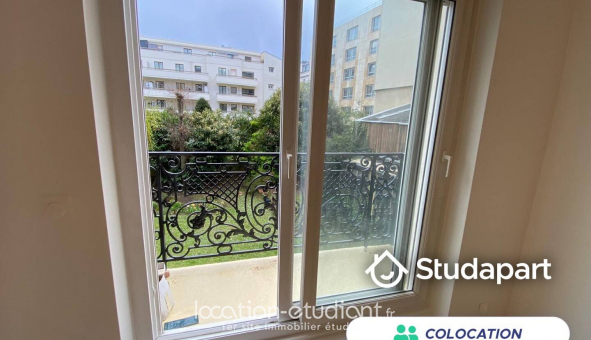 Colocation �tudiante Studio &agrave; Levallois Perret (92300)