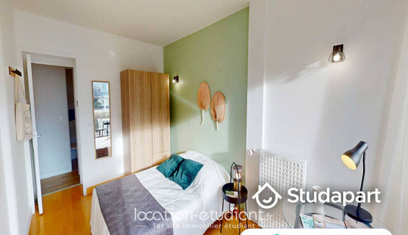 Colocation �tudiante Studio &agrave; Levallois Perret (92300)