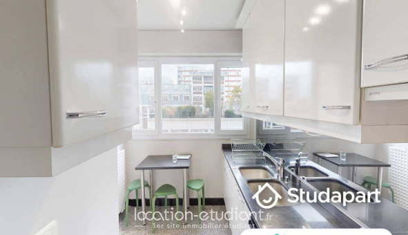 Colocation �tudiante Studio &agrave; Levallois Perret (92300)