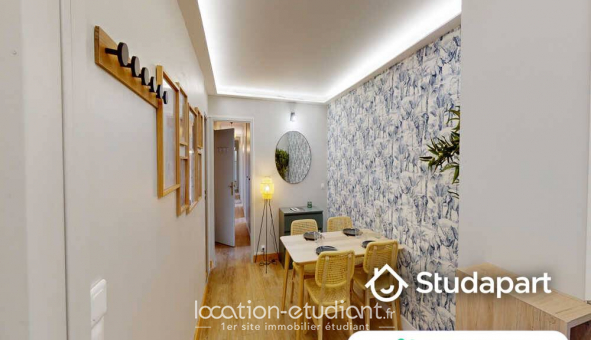 Colocation �tudiante Studio &agrave; Levallois Perret (92300)