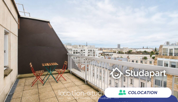 Colocation étudiante T4 &agrave; Levallois Perret (92300)