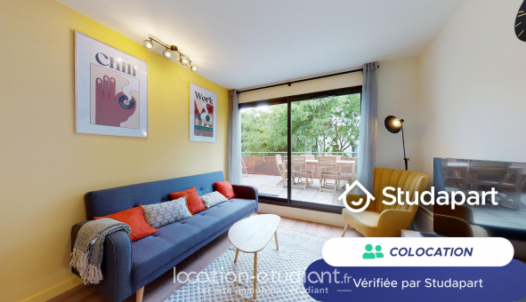 Colocation tudiante Studio à Lille (59800)