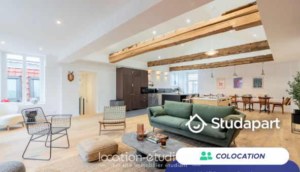 Colocation étudiante Studio à Lille (59800)