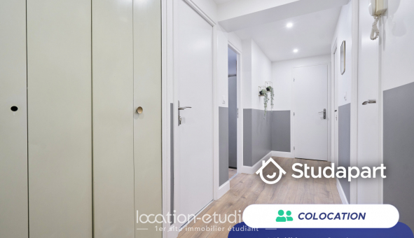 Colocation tudiante Studio à Lille (59800)