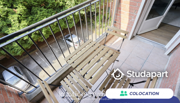 Colocation tudiante Studio à Lille (59800)