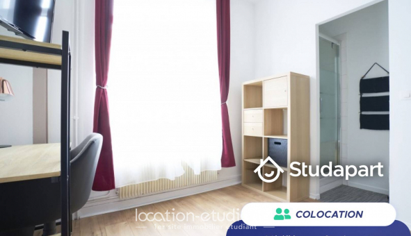 Colocation tudiante Studio à Lille (59800)