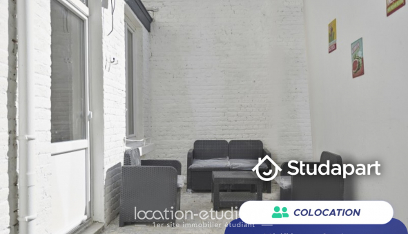 Colocation étudiante Studio à Lille (59800)