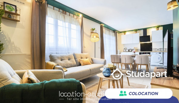 Colocation �tudiante Studio &agrave; Lille (59800)