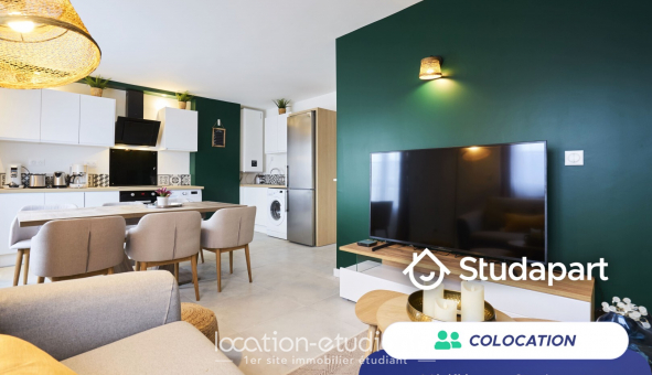 Colocation �tudiante Studio &agrave; Lille (59800)