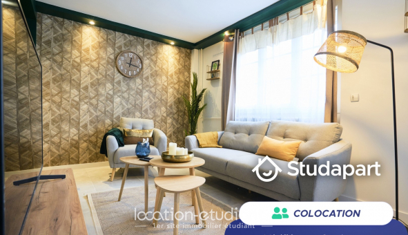 Colocation �tudiante Studio &agrave; Lille (59800)