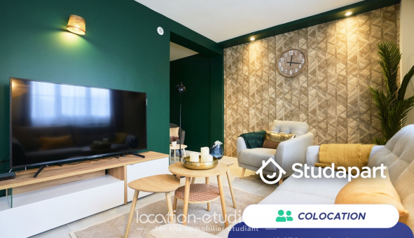 Colocation �tudiante Studio &agrave; Lille (59800)