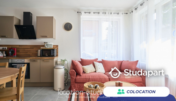 Colocation tudiante Studio à Lille (59800)