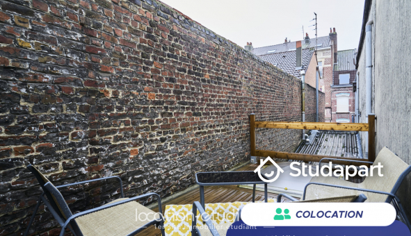 Colocation tudiante Studio à Lille (59800)