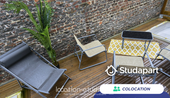 Colocation tudiante Studio à Lille (59800)