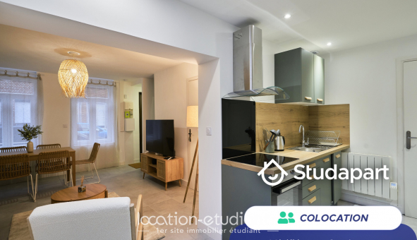 Colocation tudiante Studio à Lille (59800)