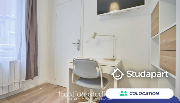 Colocation tudiante Studio à Lille (59800)