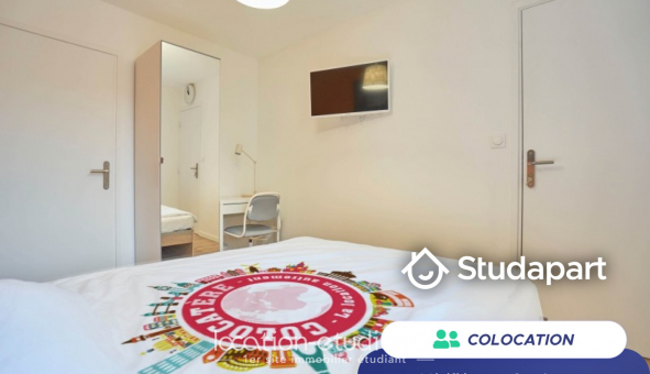 Colocation tudiante Studio à Lille (59800)