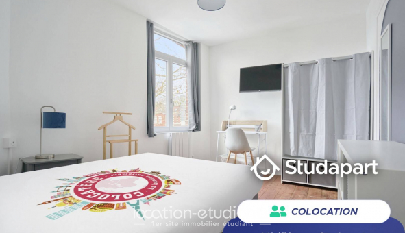 Colocation tudiante Studio à Lille (59800)
