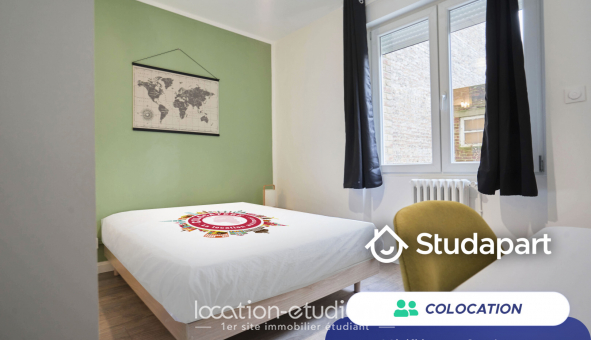 Colocation tudiante Studio à Lille (59800)