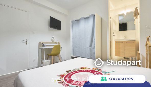 Colocation tudiante Studio à Lille (59800)