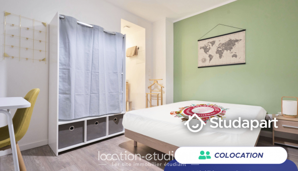 Colocation tudiante Studio à Lille (59800)