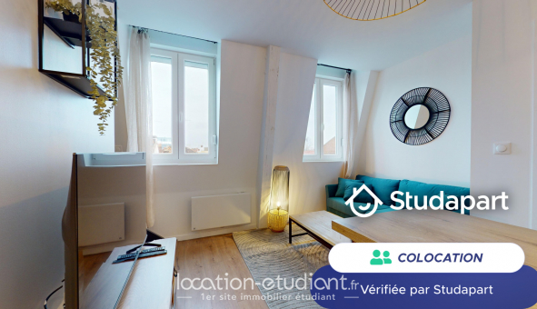 Colocation étudiante Studio à Lille (59800)