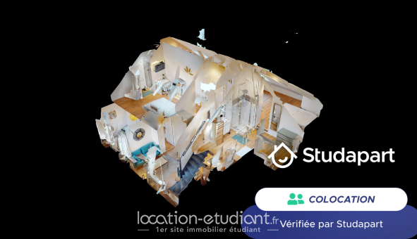 Colocation étudiante Studio à Lille (59800)