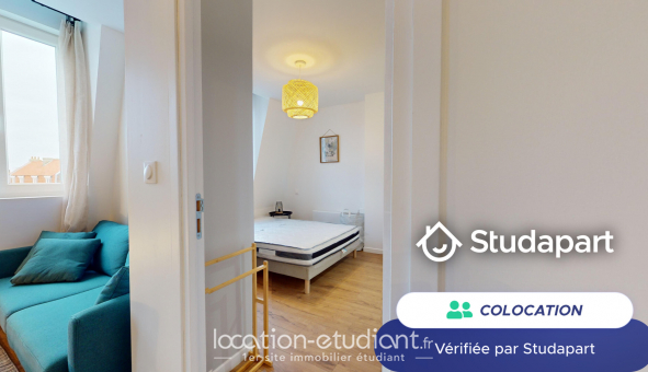 Colocation étudiante Studio à Lille (59800)