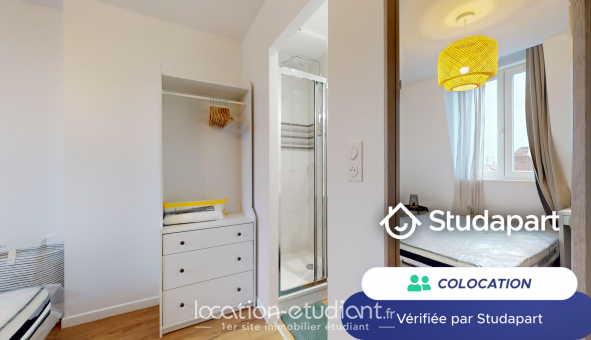 Colocation étudiante Studio à Lille (59800)