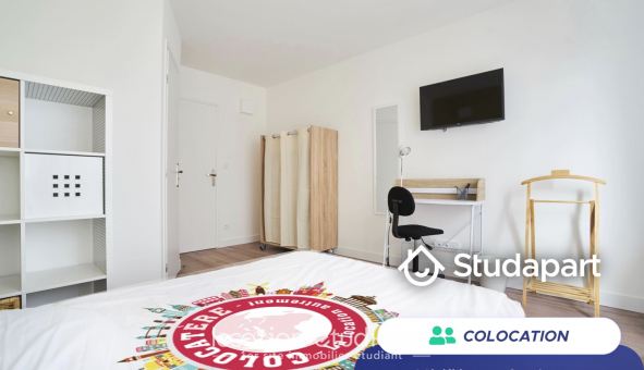 Colocation tudiante Studio à Lille (59800)