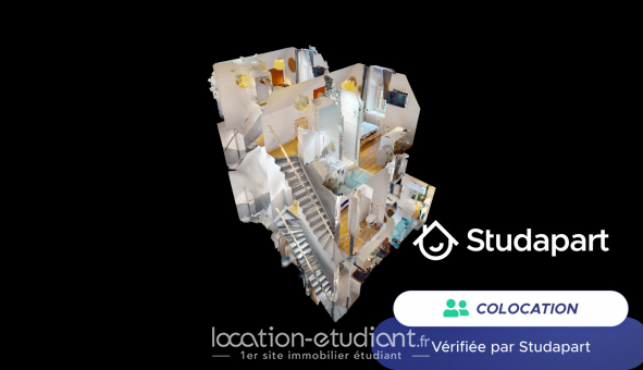 Colocation tudiante Studio à Lille (59800)