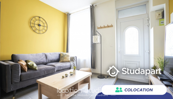 Colocation tudiante Studio à Lille (59800)