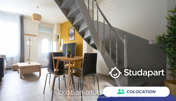 Colocation tudiante Studio à Lille (59800)