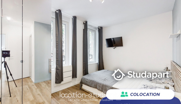 Colocation tudiante Studio à Lille (59800)