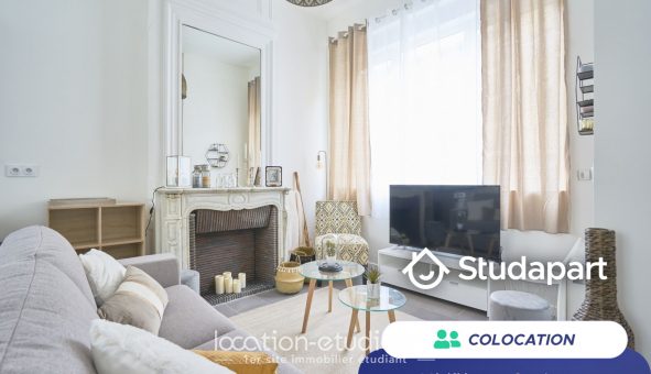 Colocation tudiante Studio à Lille (59800)