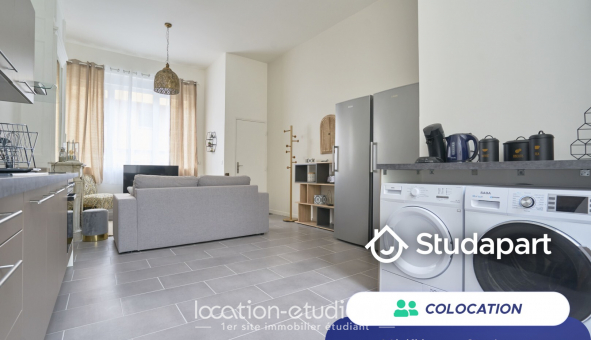 Colocation tudiante Studio à Lille (59800)