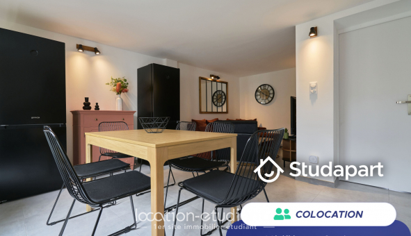 Colocation tudiante Studio à Lille (59800)