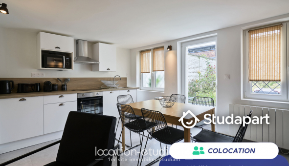 Colocation tudiante Studio à Lille (59800)