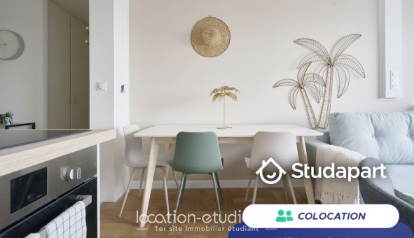 Colocation tudiante Studio à Lille (59800)