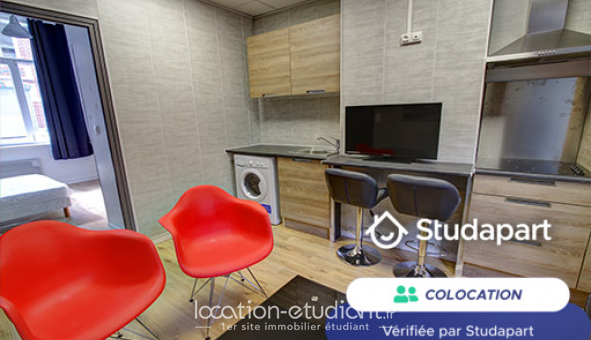 Colocation tudiante Studio à Lille (59800)