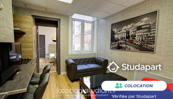 Colocation tudiante Studio à Lille (59800)