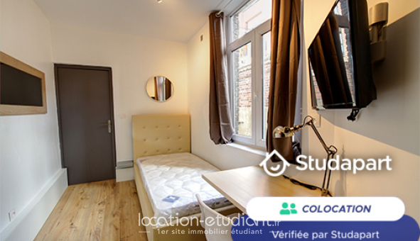 Colocation tudiante Studio à Lille (59800)