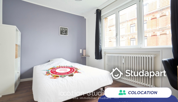 Colocation tudiante T4 à Lille (59800)