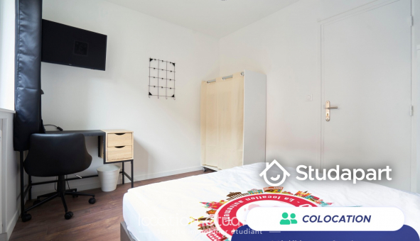 Colocation tudiante T4 à Lille (59800)