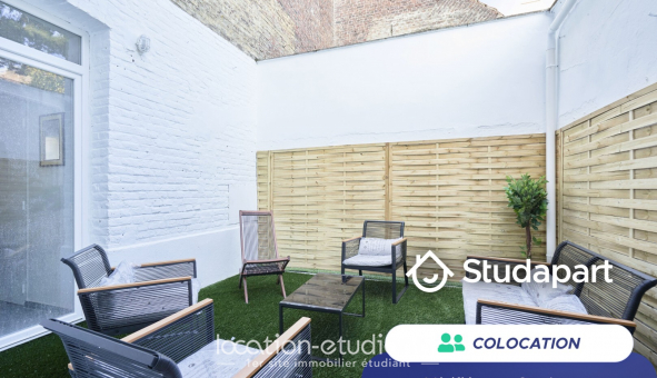 Colocation tudiante Studio à Lille (59800)
