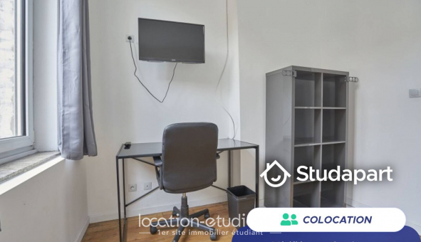 Colocation tudiante Studio à Lille (59800)