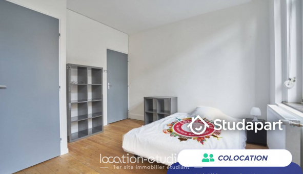 Colocation tudiante Studio à Lille (59800)