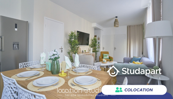 Colocation �tudiante Studio &agrave; Lille (59800)