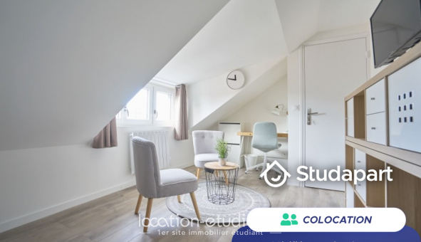 Colocation �tudiante Studio &agrave; Lille (59800)