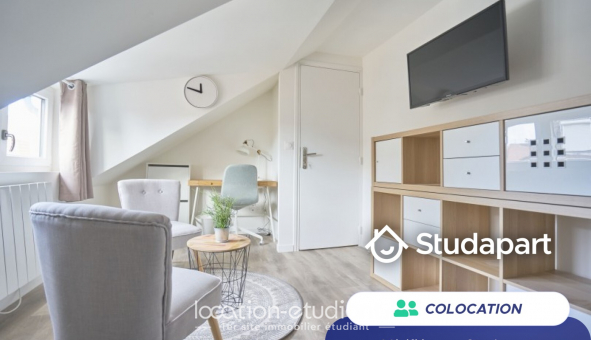 Colocation �tudiante Studio &agrave; Lille (59800)